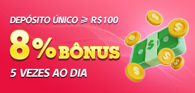 Bônus de boas vindas